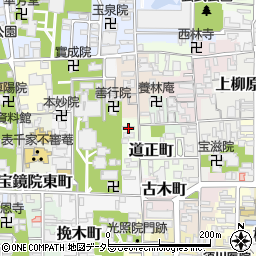京都府京都市上京区道正町436周辺の地図