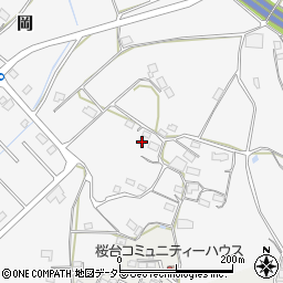 岡山県勝田郡勝央町岡865周辺の地図