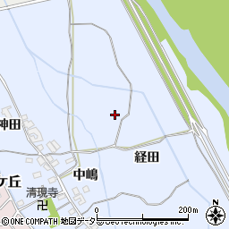 京都府亀岡市大井町並河経田周辺の地図