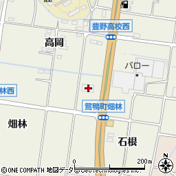 愛知県豊田市鴛鴨町畑林271-1周辺の地図