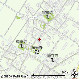 滋賀県草津市下笠町1418-1周辺の地図