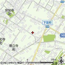 滋賀県草津市下笠町974周辺の地図
