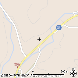 兵庫県神崎郡市川町上牛尾1347周辺の地図