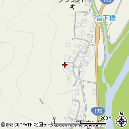 兵庫県西脇市黒田庄町大伏周辺の地図