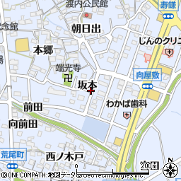 愛知県東海市荒尾町周辺の地図