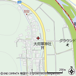 兵庫県西脇市羽安町10周辺の地図