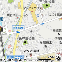 中京銀行大府中央支店周辺の地図