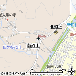 田ケ谷地区公民館周辺の地図