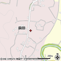 千葉県南房総市前田周辺の地図