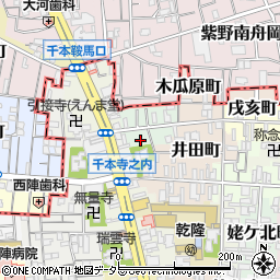 京都府京都市上京区北玄蕃町46周辺の地図