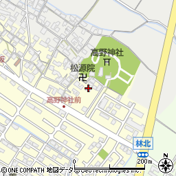 滋賀県栗東市高野664-1周辺の地図