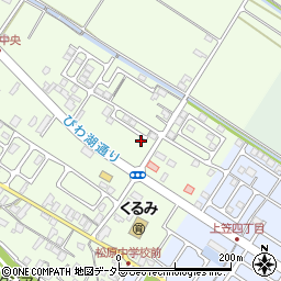 滋賀県草津市下笠町342-10周辺の地図