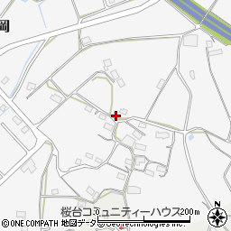 岡山県勝田郡勝央町岡794周辺の地図