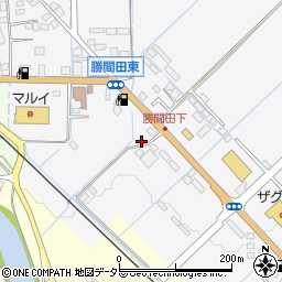 岡山県勝田郡勝央町岡57周辺の地図