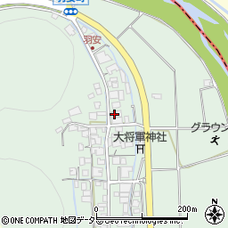 兵庫県西脇市羽安町8周辺の地図