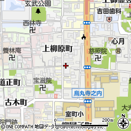 京都府京都市上京区上柳原町137周辺の地図