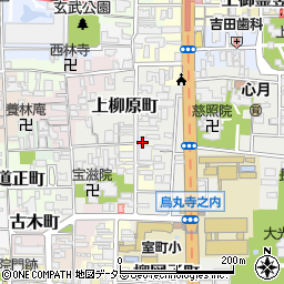 京都府京都市上京区上柳原町137周辺の地図