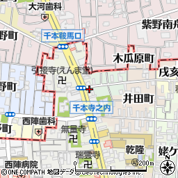 京都府京都市上京区北玄蕃町35周辺の地図