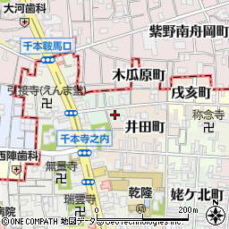 京都府京都市上京区北玄蕃町56周辺の地図
