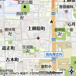 京都府京都市上京区上柳原町136-1周辺の地図