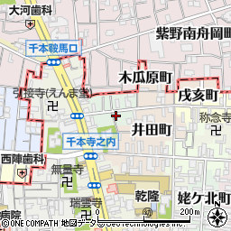 京都府京都市上京区北玄蕃町52周辺の地図