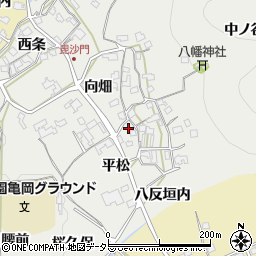 京都府亀岡市千歳町毘沙門平松26周辺の地図