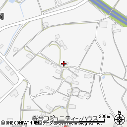 岡山県勝田郡勝央町岡793周辺の地図