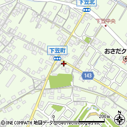 滋賀県草津市下笠町1044周辺の地図