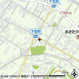 滋賀県草津市下笠町1044周辺の地図