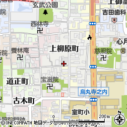 京都府京都市上京区上柳原町138周辺の地図