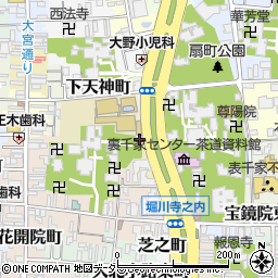 京都府京都市上京区下天神町673周辺の地図