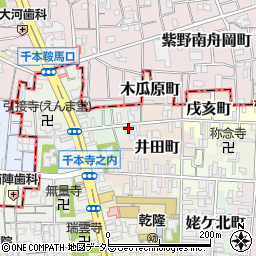 京都府京都市上京区北玄蕃町60周辺の地図