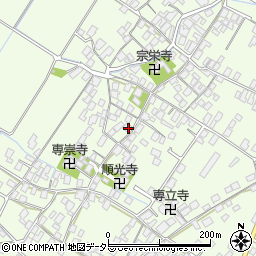 滋賀県草津市下笠町1416-1周辺の地図