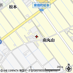 愛知県刈谷市東境町南丸山周辺の地図