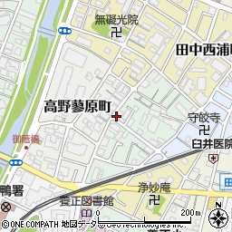 松風荘周辺の地図