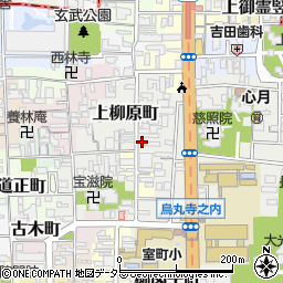 京都府京都市上京区上柳原町130周辺の地図