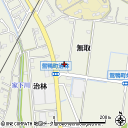 セブンイレブン豊田市鴛鴨町店周辺の地図