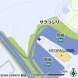 株式会社ＥＮＥＯＳウイング　新東名高速岡崎ＳＡＳＳ周辺の地図