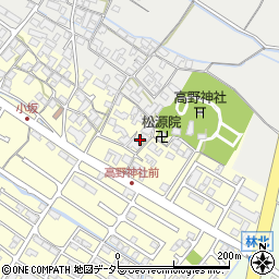 滋賀県栗東市高野671周辺の地図