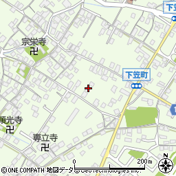 滋賀県草津市下笠町976周辺の地図