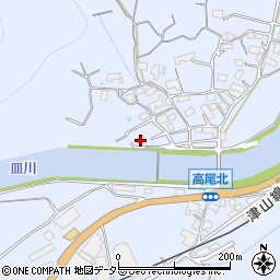 岡山県津山市高尾869周辺の地図