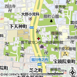 京都府京都市上京区本法寺前町周辺の地図