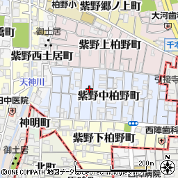京都府京都市北区紫野中柏野町48-9周辺の地図