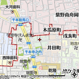 京都府京都市上京区北玄蕃町49周辺の地図