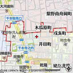 京都府京都市上京区北玄蕃町61周辺の地図