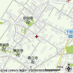 滋賀県草津市下笠町982周辺の地図