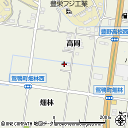 愛知県豊田市鴛鴨町畑林293周辺の地図