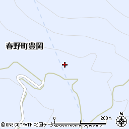 静岡県浜松市天竜区春野町豊岡901周辺の地図