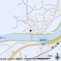 岡山県津山市高尾868周辺の地図