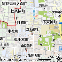 京都府京都市上京区仲之町483周辺の地図